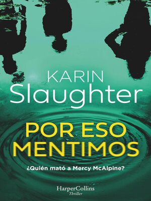 cover image of Por eso mentimos